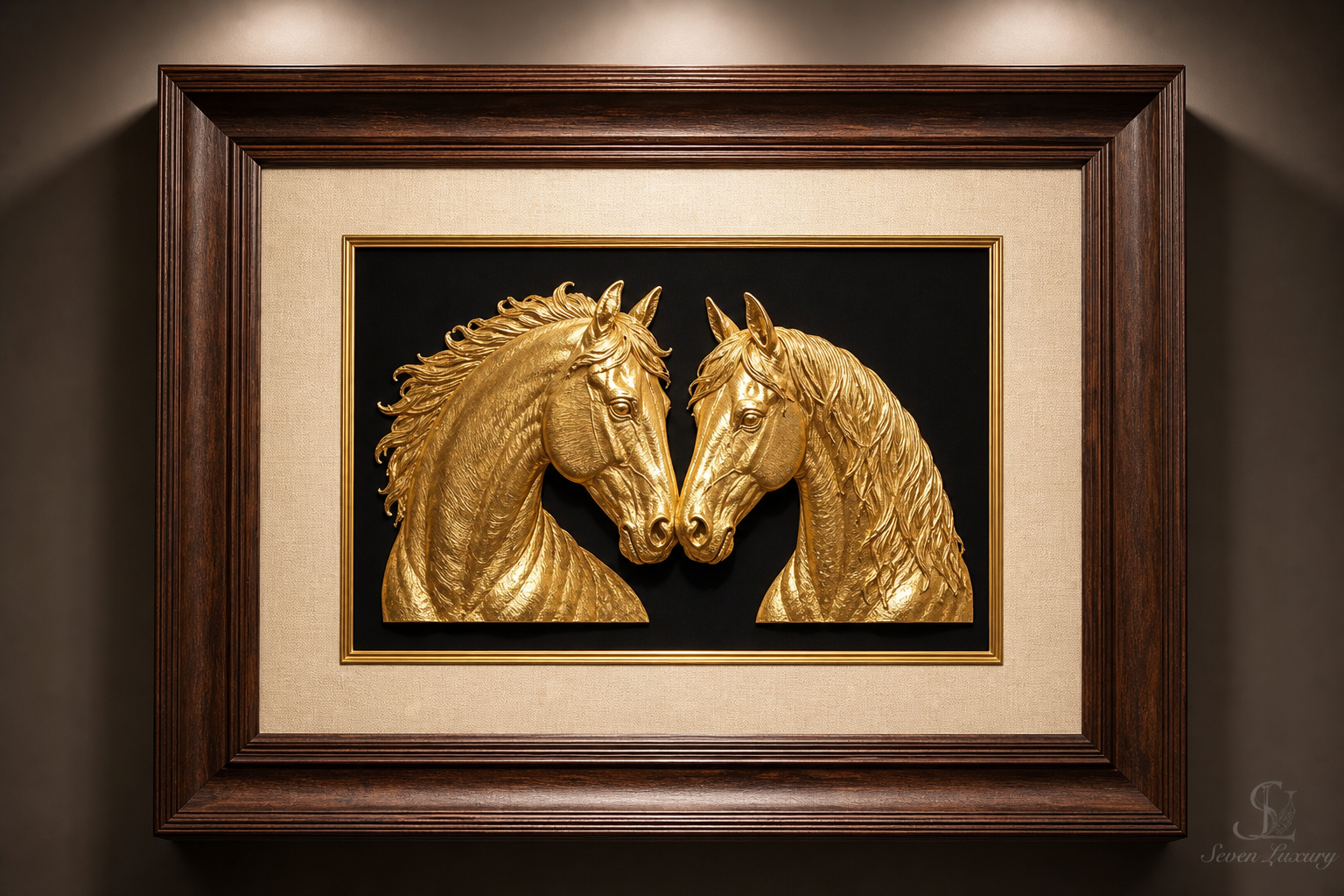 🖼️ تـابـلـو حـیوانـات روکش طـــلا ۲۴عـــــیار 24KGOLD