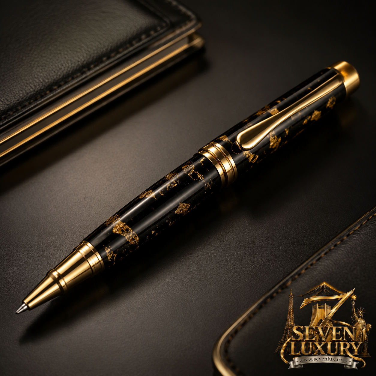 خودکار و دگمه سر دست روکش طلا و سایر محصولات 24KGOLD