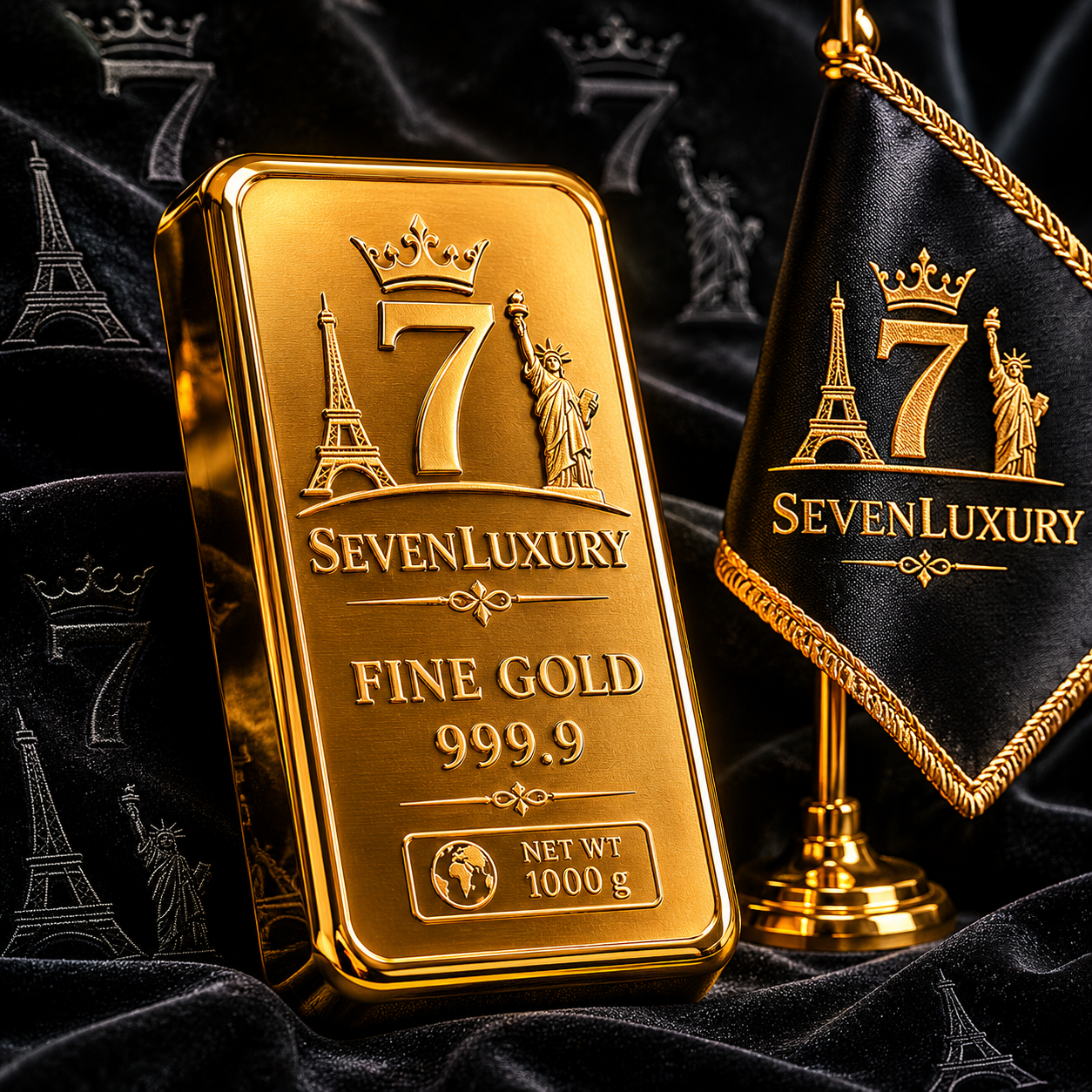 شــمش های سینمایی Cinematic Gold & Silver Bars