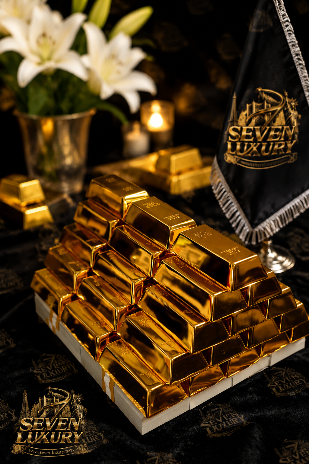 شمش دکوری و تزئینی طرح یک کیلوگرم فلزی درجه دو